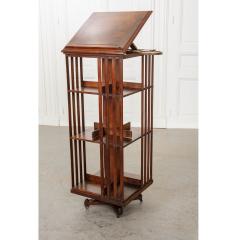 French 19th Century Mahogany Revolving Book Stand - 1596545