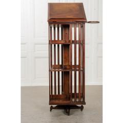 French 19th Century Mahogany Revolving Book Stand - 1596547