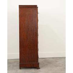 French 19th Century Mahogany Semainier - 2730843