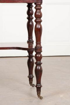 French 19th Century Mahogany Server with Marble Top - 1506176