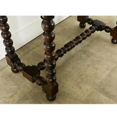 French 19th Century Mahogany Side Table with Drawer - 3856208