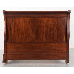 French 19th Century Mahogany Sleigh Bed - 2084649