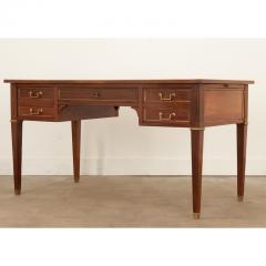 French 19th Century Mahogany Transitional Desk - 3135632