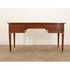 French 19th Century Mahogany Transitional Desk - 3135697
