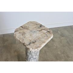 French 19th Century Marble Column Pedestal - 4596492