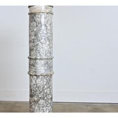 French 19th Century Marble Column Pedestal - 4596501
