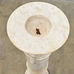French 19th Century Marble Column Pedestal - 4606844