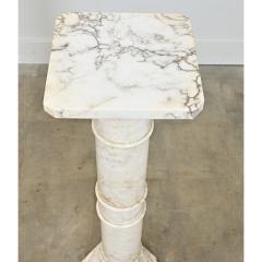 French 19th Century Marble Column Pedestal - 4606859