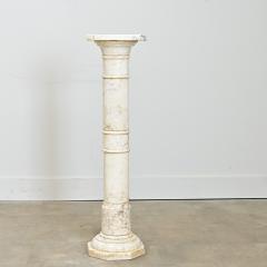 French 19th Century Marble Column Pedestal - 4606860