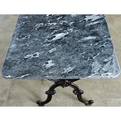 French 19th Century Marble Top Bistro Table - 4798707