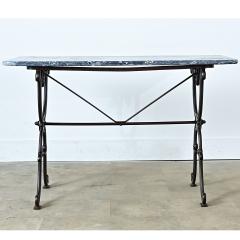 French 19th Century Marble Top Bistro Table - 4798709