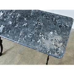 French 19th Century Marble Top Bistro Table - 4798734