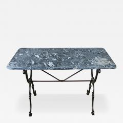 French 19th Century Marble Top Bistro Table - 4801307