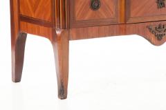 French 19th Century Marble Top Inlaid Commode - 1885996