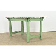 French 19th Century Marble top Work Table - 4437612