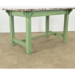French 19th Century Marble top Work Table - 4437618