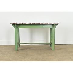 French 19th Century Marble top Work Table - 4437660