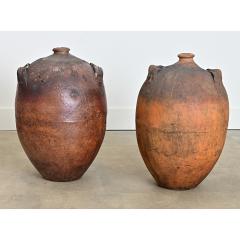 French 19th Century Massive Ceramic Olive Oil Jars - 4578208
