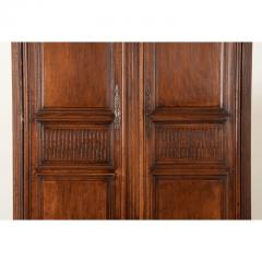 French 19th Century Massive Solid Walnut Armoire - 3019526