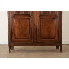 French 19th Century Massive Solid Walnut Armoire - 3019554