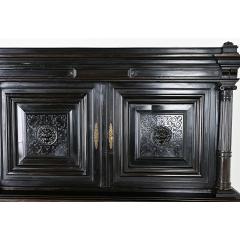 French 19th Century Napoleon III Ebonized Cabinet - 4443108