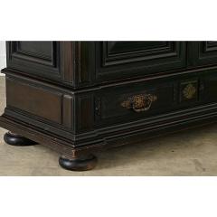 French 19th Century Napoleon III Ebonized Cabinet - 4443112