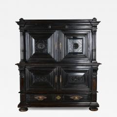 French 19th Century Napoleon III Ebonized Cabinet - 4444869