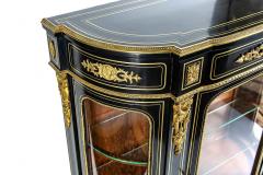 French 19th Century Napoleon III Vitrine Cabinet - 3035584