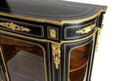 French 19th Century Napoleon III Vitrine Cabinet - 3035586