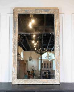 French 19th Century Neoclassical Painted Mirror - 4791623