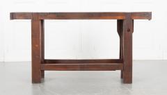 French 19th Century Oak Artisans Workbench - 2431854