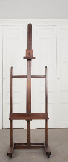 French 19th Century Oak Artist s Easel - 1225834