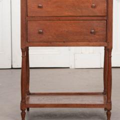 French 19th Century Oak Bedside Table - 1506168