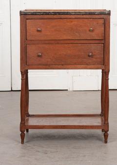 French 19th Century Oak Bedside Table - 1506178