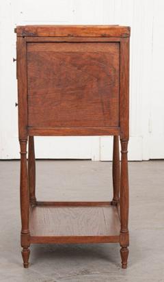 French 19th Century Oak Bedside Table - 1506199