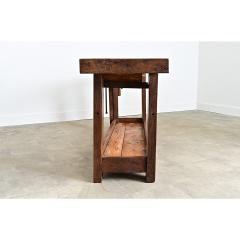 French 19th Century Oak Beech Artisan s Workbench - 4632812