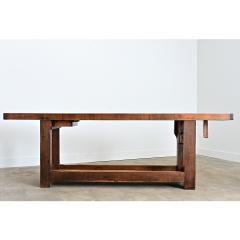 French 19th Century Oak Beech Artisan s Workbench - 4632817