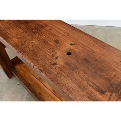 French 19th Century Oak Beech Artisan s Workbench - 4632839
