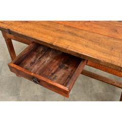 French 19th Century Oak Carpenter Table - 4743620