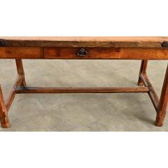 French 19th Century Oak Carpenter Table - 4743624