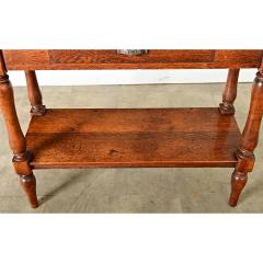 French 19th Century Oak Console Table - 4324571