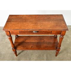 French 19th Century Oak Console Table - 4324573