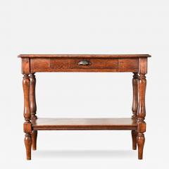 French 19th Century Oak Console Table - 4329723