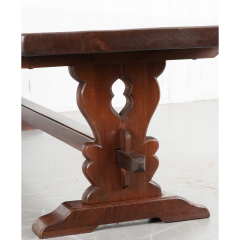 French 19th Century Oak Dining Table - 2655597