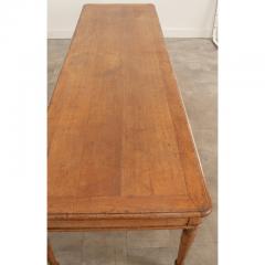 French 19th Century Oak Dining Table - 3192403