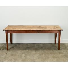 French 19th Century Oak Dining Table - 3575309