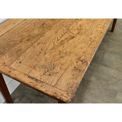 French 19th Century Oak Dining Table - 3575376