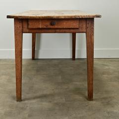 French 19th Century Oak Dining Table - 3575422
