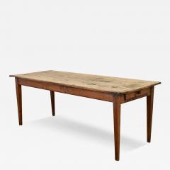 French 19th Century Oak Dining Table - 3590757