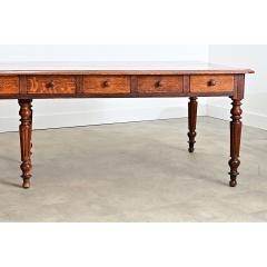 French 19th Century Oak Dining Table from a Nunnery - 4722721